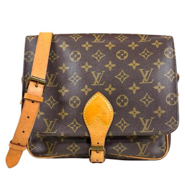 ルイヴィトン カルトシエールGM モノグラム ショルダーバッグ モノグラムキャンバス M51252 ブラウン レディース LOUIS VUITTON 中古 R&Kリサイクルキング