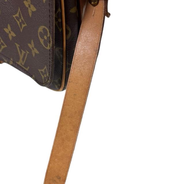 ルイヴィトン カルトシエールGM モノグラム ショルダーバッグ モノグラムキャンバス M51252 ブラウン レディース LOUIS VUITTON 中古 R&Kリサイクルキング_14