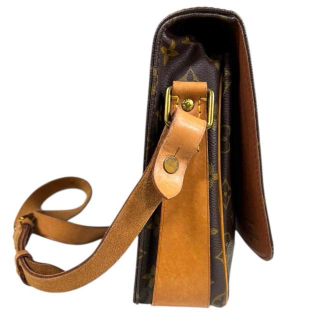 ルイヴィトン カルトシエールGM モノグラム ショルダーバッグ モノグラムキャンバス M51252 ブラウン レディース LOUIS VUITTON 中古 R&Kリサイクルキング_3