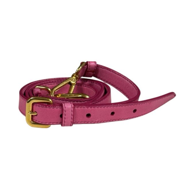 プラダ ギャザー ショルダーバッグ ナイロン BN2346 ピンク レディース PRADA 中古 R&Kリサイクルキング_17