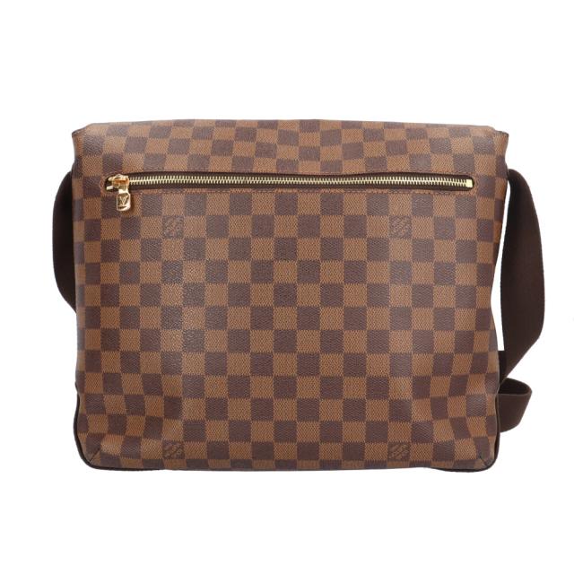 ルイヴィトン ブルックリンMM ダミエ ショルダーバッグ ダミエキャンバス N51211 ブラウン メンズ LOUIS VUITTON 中古 R&Kリサイクルキング_2