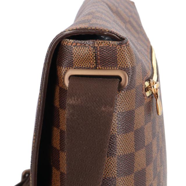 ルイヴィトン ブルックリンMM ダミエ ショルダーバッグ ダミエキャンバス N51211 ブラウン メンズ LOUIS VUITTON 中古 R&Kリサイクルキング_8