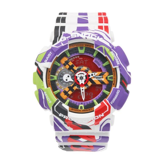 カシオ 腕時計 時計 ステンレススチール GA-110EVA30-7AJR クオーツ メンズ 1年保証 CASIO 中古 R&Kリサイクルキング_4