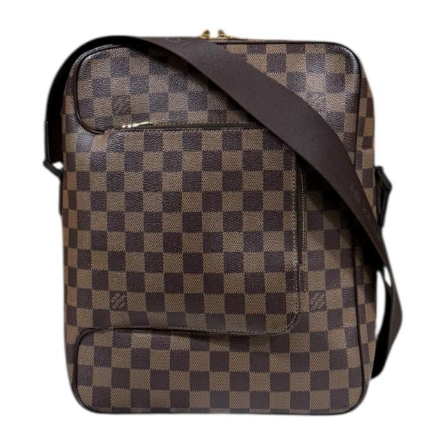 ルイヴィトン オラフMM ダミエ ショルダーバッグ ダミエキャンバス N41441 ブラウン ユニセックス LOUIS VUITTON 中古 R&Kリサイクルキング
