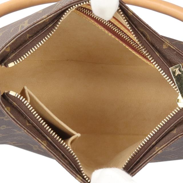ルイヴィトン ルーピングMM モノグラム ショルダーバッグ モノグラムキャンバス M51146 ブラウン レディース LOUIS VUITTON 中古 R&Kリサイクルキング_5