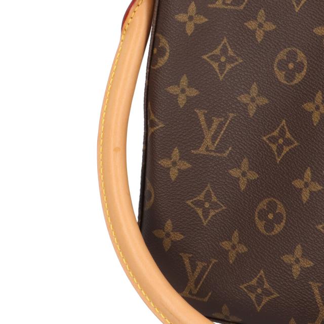 ルイヴィトン ルーピングMM モノグラム ショルダーバッグ モノグラムキャンバス M51146 ブラウン レディース LOUIS VUITTON 中古 R&Kリサイクルキング_6