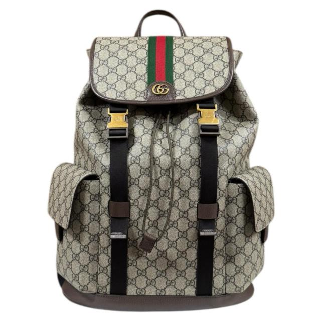 グッチ ラージバッグパック オフィディア リュック・デイパック GGスプリームキャンバス 839110 メンズ GUCCI  中古 R&amp;Kリサイクルキング