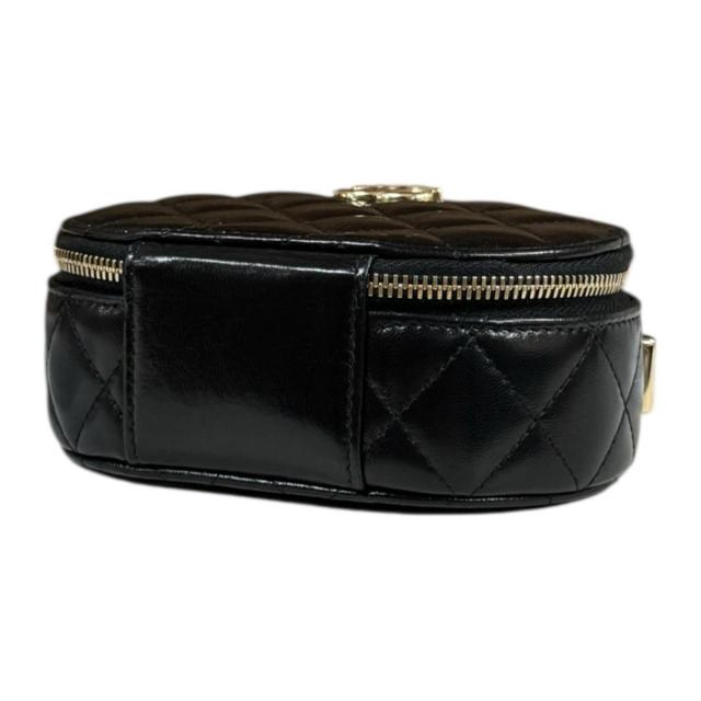 シャネル バニティバッグ マトラッセ ハンドバッグ レザー ブラック レディース CHANEL  中古 R&amp;Kリサイクルキング_5