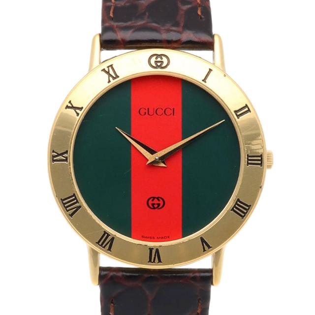 グッチ 腕時計 時計 GP 3000M クオーツ メンズ 1年保証 GUCCI 中古 R&Kリサイクルキング