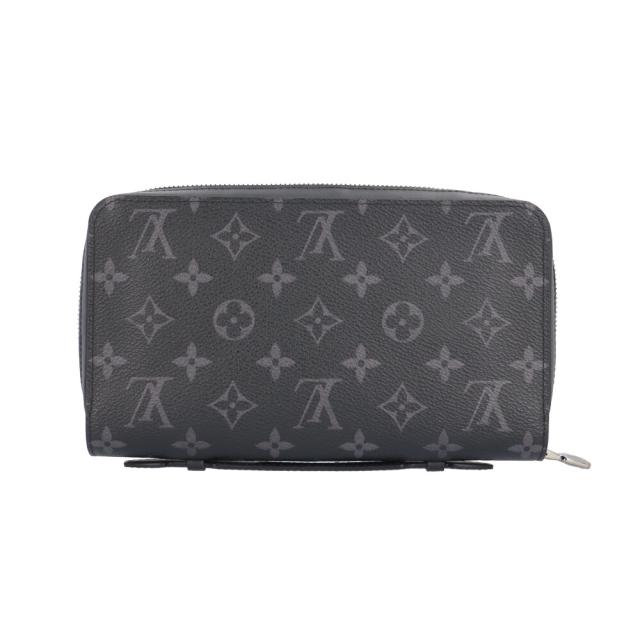 ルイヴィトン ジッピーXL モノグラムエクリプス 長財布 モノグラムエクリプス M61698 メンズ LOUIS VUITTON 中古 R&Kリサイクルキング