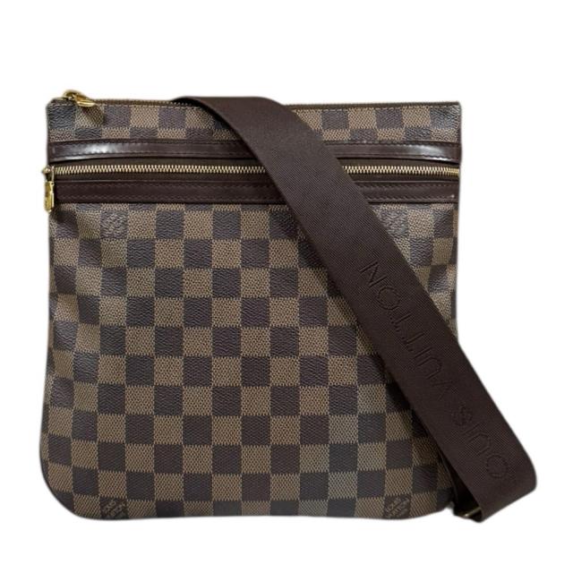 ルイヴィトン ポシェットボスフォール ダミエ ショルダーバッグ ダミエキャンバス N51111 ブラウン ユニセックス LOUIS VUITTON 中古 R&Kリサイクルキング
