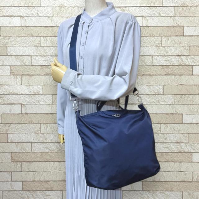 プラダ ショルダーバッグ ナイロン BN2894 ネイビー レディース PRADA 中古 R&Kリサイクルキング_1