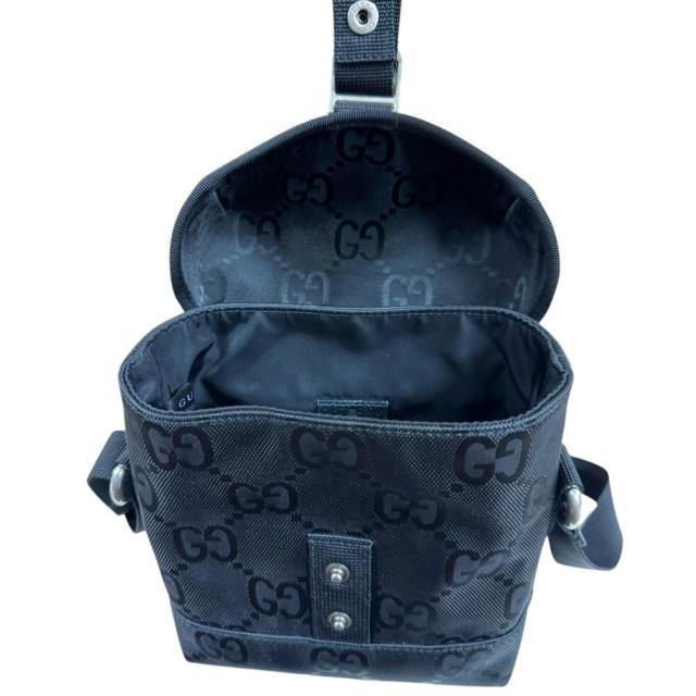 グッチ オフザグリット ショルダーバッグ 643858 ブラック ユニセックス GUCCI 中古 R&Kリサイクルキング_7