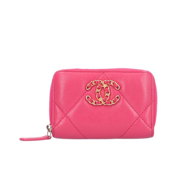 シャネル シャネル19 コインケース ラムスキン AP0949 レディース CHANEL 中古 R&Kリサイクルキング