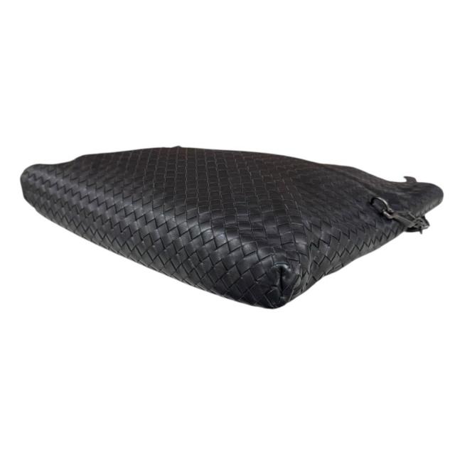 ボッテガヴェネタ イントレチャート ショルダーバッグ レザー ブラック レディース BOTTEGAVENETA 中古 R&Kリサイクルキング_4