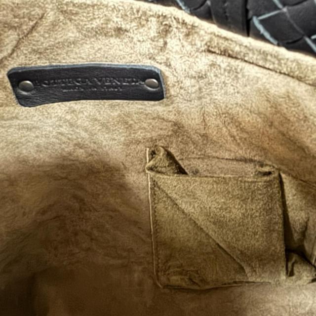 ボッテガヴェネタ イントレチャート ショルダーバッグ レザー ブラック レディース BOTTEGAVENETA 中古 R&Kリサイクルキング_6