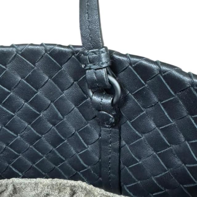 ボッテガヴェネタ イントレチャート ショルダーバッグ レザー ブラック レディース BOTTEGAVENETA 中古 R&Kリサイクルキング_7