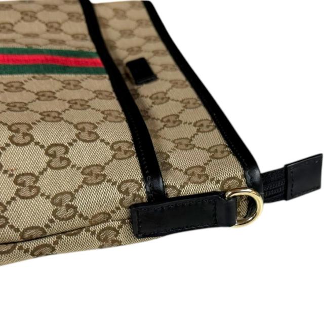 グッチ シェリー ショルダーバッグ GGキャンバス 388926 ベージュ レディース GUCCI 中古 R&Kリサイクルキング_6