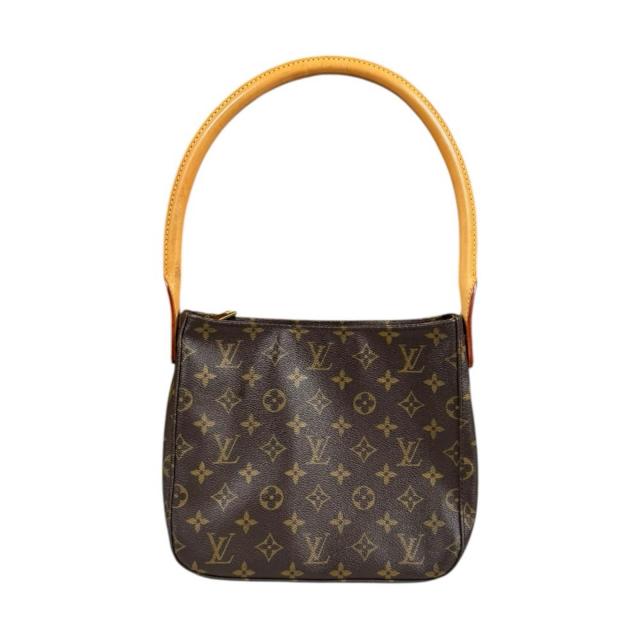 ルイヴィトン ルーピングMM モノグラム ショルダーバッグ モノグラムキャンバス M51146 ブラウン レディース LOUIS VUITTON 中古 R&Kリサイクルキング