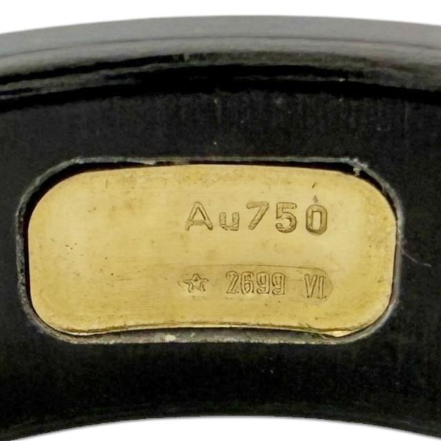 グッチ アイコン インターロッキング リング 指輪 17号 セラミック ユニセックス GUCCI 中古 R&Kリサイクルキング_4