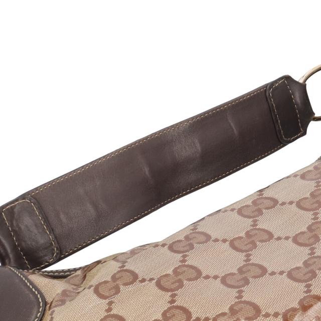 グッチ GGクリスタル ショルダーバッグ PVCコーティングキャンバス 257297 ベージュ レディース GUCCI 中古 R&Kリサイクルキング_9
