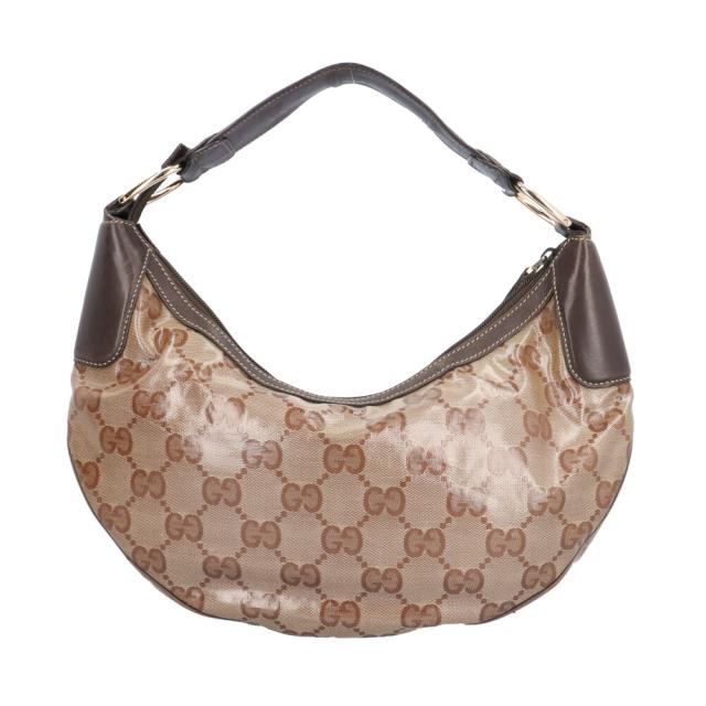 グッチ GGクリスタル ショルダーバッグ PVCコーティングキャンバス 257297 ベージュ レディース GUCCI 中古 R&Kリサイクルキング_2