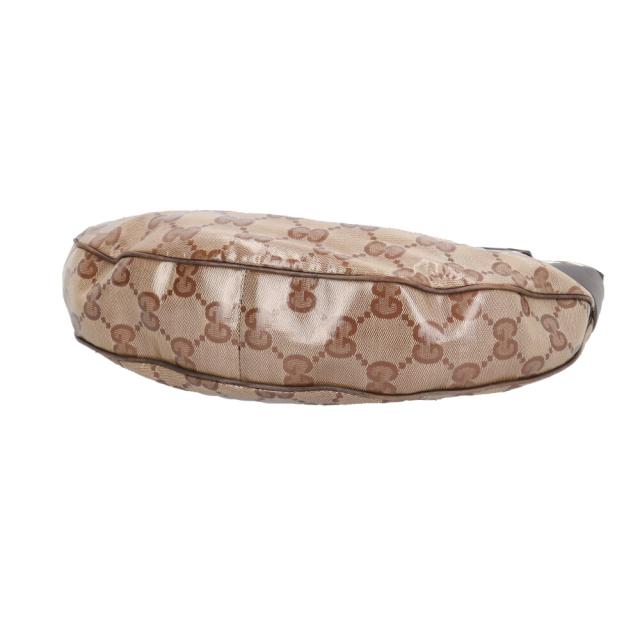 グッチ GGクリスタル ショルダーバッグ PVCコーティングキャンバス 257297 ベージュ レディース GUCCI 中古 R&Kリサイクルキング_4