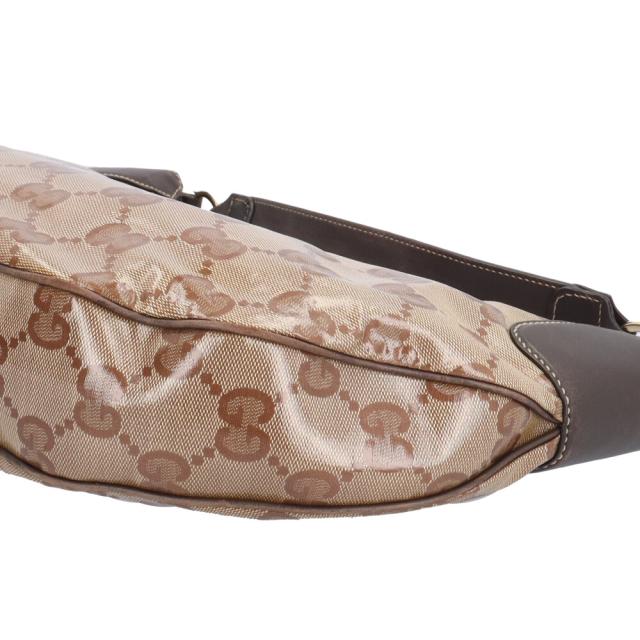 グッチ GGクリスタル ショルダーバッグ PVCコーティングキャンバス 257297 ベージュ レディース GUCCI 中古 R&Kリサイクルキング_7