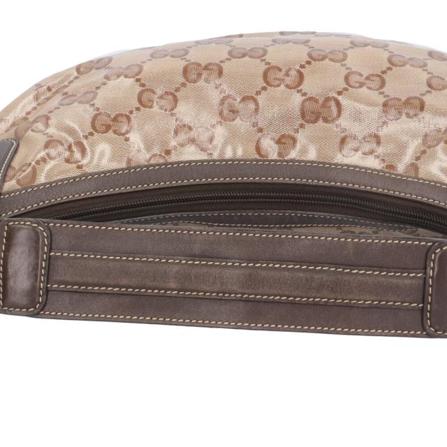 グッチ GGクリスタル ショルダーバッグ PVCコーティングキャンバス 257297 ベージュ レディース GUCCI 中古 R&Kリサイクルキング_8