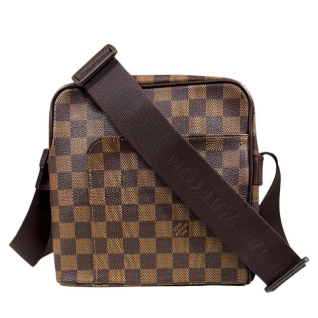 ルイヴィトン オラフPM ダミエ ショルダーバッグ ダミエキャンバス N41442 ブラウン レディース LOUIS VUITTON 中古 R&Kリサイクルキング