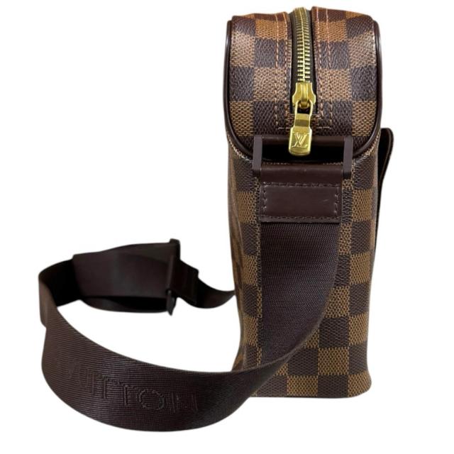 ルイヴィトン オラフPM ダミエ ショルダーバッグ ダミエキャンバス N41442 ブラウン レディース LOUIS VUITTON 中古 R&Kリサイクルキング_3