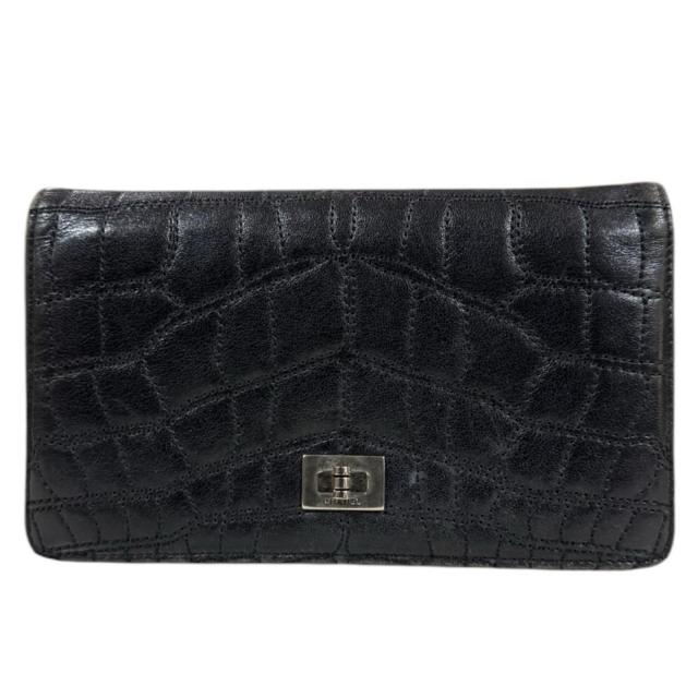シャネル 長財布 レザー レディース CHANEL 中古 R&Kリサイクルキング