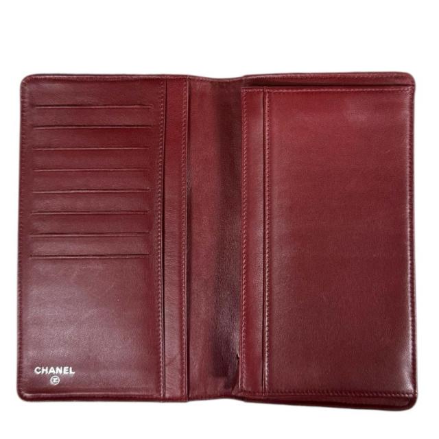 シャネル 長財布 レザー レディース CHANEL 中古 R&Kリサイクルキング_5