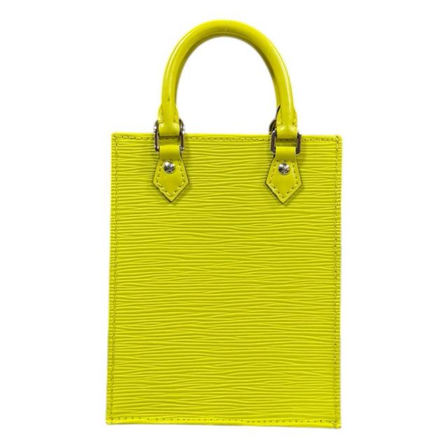 ルイヴィトン プティットサックプラ エピ ショルダーバッグ エピレザー M80169 イエロー レディース LOUIS VUITTON 中古 R&Kリサイクルキング_2