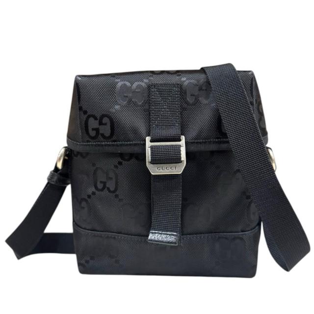 グッチ オフザグリット ショルダーバッグ 643858 ブラック ユニセックス GUCCI 中古 R&Kリサイクルキング