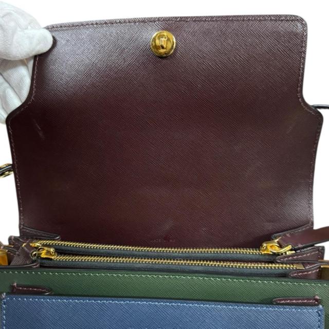 マルニ トランクバッグ ショルダーバッグ カーフ SBMPN09U09 ブラウン レディース MARNI 中古 R&Kリサイクルキング_12