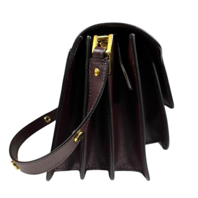 マルニ トランクバッグ ショルダーバッグ カーフ SBMPN09U09 ブラウン レディース MARNI 中古 R&Kリサイクルキング_3