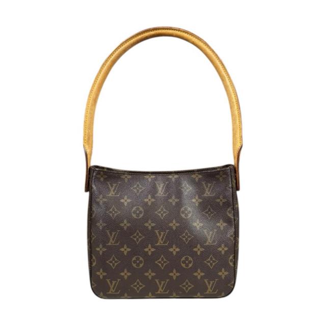 ルイヴィトン ルーピングMM モノグラム ショルダーバッグ モノグラムキャンバス M51146 ブラウン レディース LOUIS VUITTON 中古 R&Kリサイクルキング