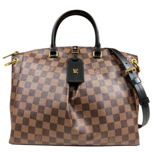 ルイヴィトン オデオン トートMM ダミエ ショルダーバッグ ダミエキャンバス N45283 ブラウン レディース LOUIS VUITTON  中古 R&amp;Kリサイクルキング