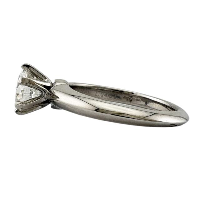 ティファニー ソリティア リング 指輪 8.0号 Pt950プラチナ ダイヤモンド レディース TIFFANY&amp;Co.  中古 R&amp;Kリサイクルキング_3