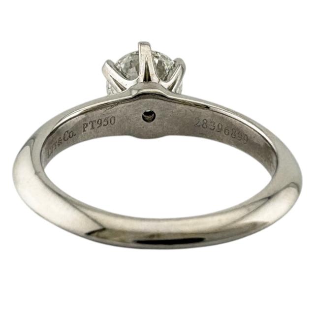 ティファニー ソリティア リング 指輪 8.0号 Pt950プラチナ ダイヤモンド レディース TIFFANY&amp;Co.  中古 R&amp;Kリサイクルキング_4