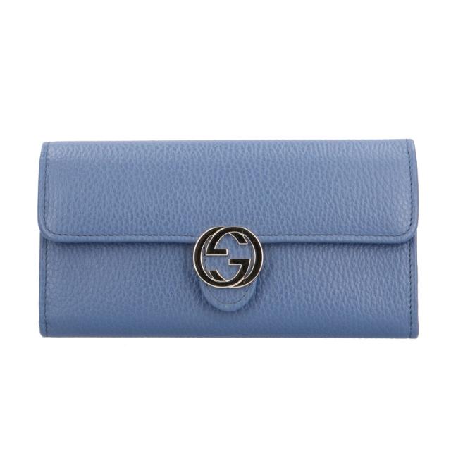グッチ コンチネンタルウォレット インターロッキングG  長財布 レザー 615524 レディース GUCCI  中古 R&amp;Kリサイクルキング