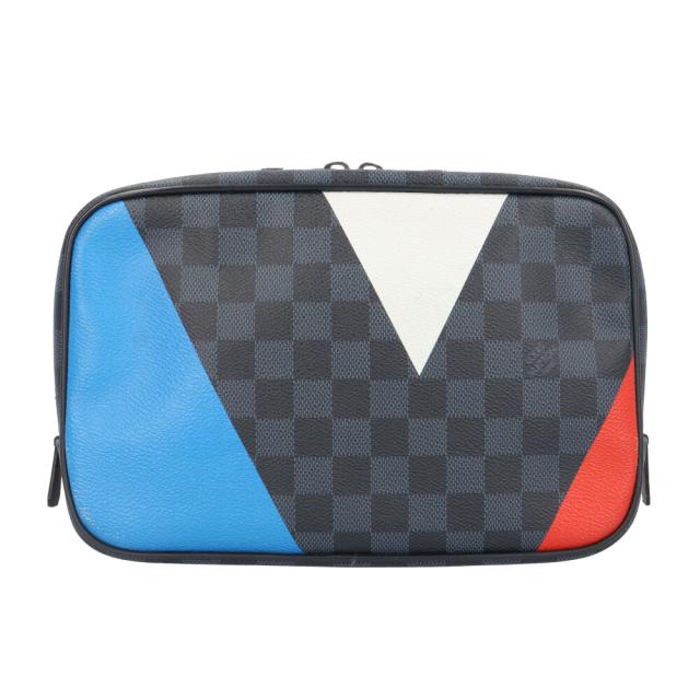 ルイヴィトン アメリカズカップ トゥルーストワレットGM ダミエグラフィット ポーチ ダミエグラフィットキャンバス ユニセックス LOUIS VUITTON 中古 R&Kリサイクルキング