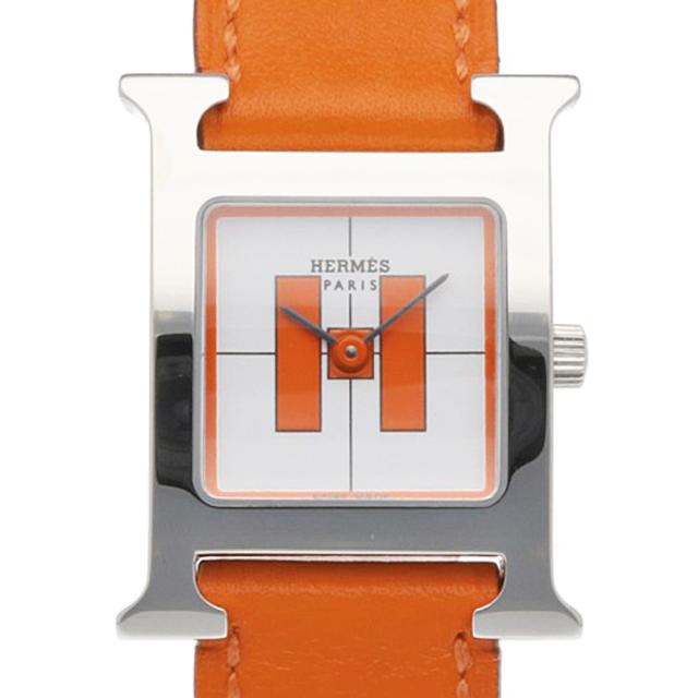 エルメス Hウォッチ 腕時計 時計 ステンレススチール HH1.210 クオーツ 磨き直し済 レディース 1年保証 HERMES  中古 R&Kリサイクルキング