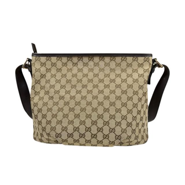 グッチ GGキャンバス ショルダーバッグ GGキャンバス 388930 ベージュ レディース GUCCI 中古 R&Kリサイクルキング_2