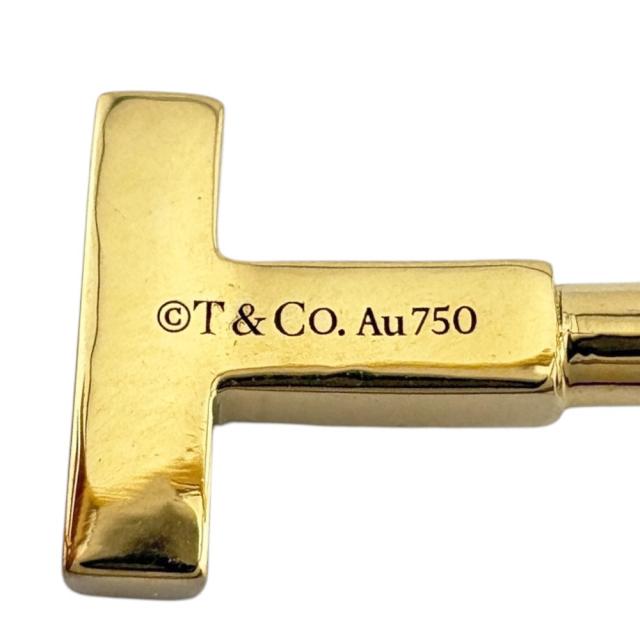ティファニー Tワイヤー バングル 18金 K18イエローゴールド ダイヤモンド レディース TIFFANY&Co. 中古 R&Kリサイクルキング_5
