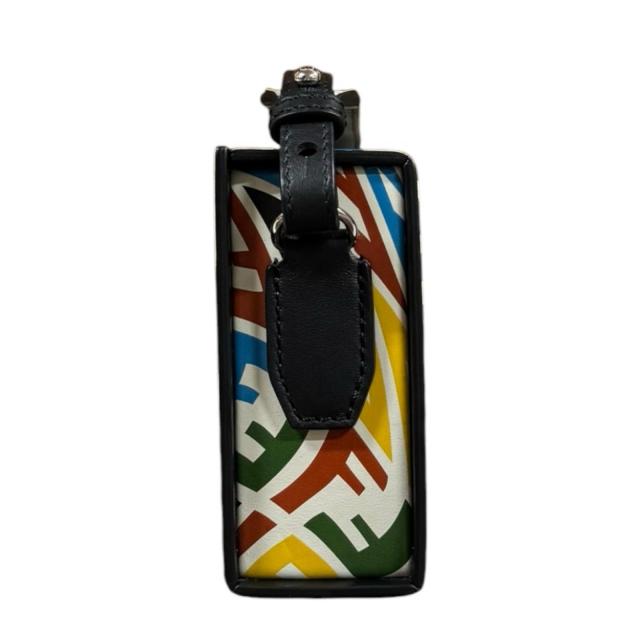 フェンディ ヴァーティゴ ボックスショルダーバッグ ズッカ ショルダーバッグ レザー 7VA520 ホワイト レディース FENDI 中古 R&Kリサイクルキング_3