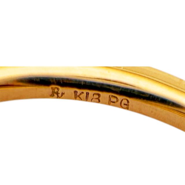 ポンテヴェキオ リング 指輪 7号 18金 K18ピンクゴールド ダイヤモンド レディース Ponte Vecchio  中古 R&amp;Kリサイクルキング_7