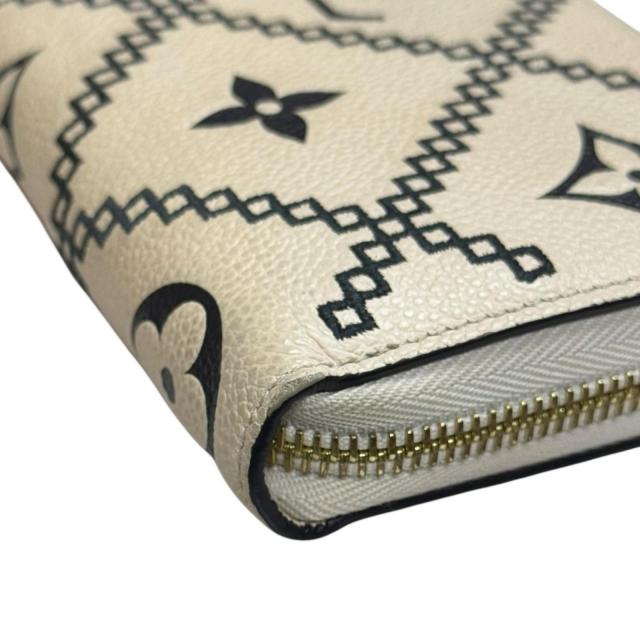 ルイヴィトン ブロデリージッピーウォレット モノグラムアンプラント 長財布 レザー M81141 ユニセックス LOUIS VUITTON  中古 R&amp;Kリサイクルキング_9