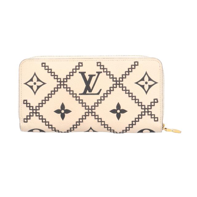 ルイヴィトン ブロデリージッピーウォレット モノグラムアンプラント 長財布 レザー M81141 ユニセックス LOUIS VUITTON  中古 R&amp;Kリサイクルキング_1